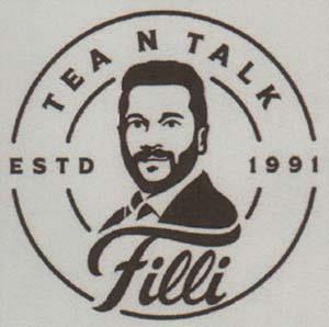 TEA N TALK Filli ESTD 1991 (and logo) trademark logo