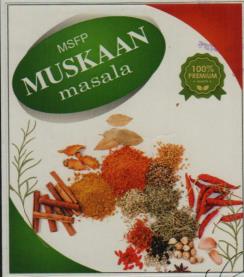 MSFP MUSKAAN (and logo) trademark logo