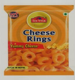 SIX VILLA CHEESE RINGS (and logo) trademark logo