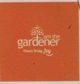I AM THE GARDNER (and logo) trademark logo