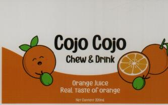 COJO COJO CHEW & DRINK (and logo) trademark logo