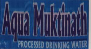AQUA MUKTINATH (and logo) trademark logo