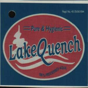 LAKE QUENCH (and logo) trademark logo