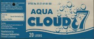 AQUA CLOUD 7 (and logo) trademark logo