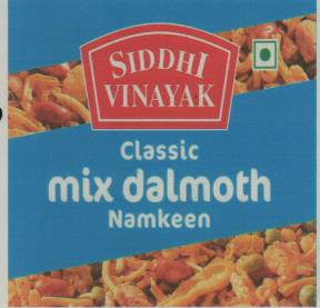 SIDDHI VINAYAK MIX DALMOTH (and logo) trademark logo