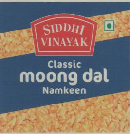 SIDDHI VINAYAK MOONG DAL (and logo) trademark logo