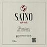 SAINO DRY WHITE WINE (and logo) trademark logo