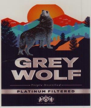 GREY WOLF (and logo) trademark logo