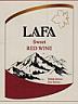 LAFA SWEET RED WINE (and logo) trademark logo