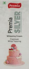 PREMIA SILVER (and logo) trademark logo