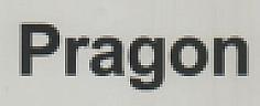 PRAGON (and logo) trademark logo