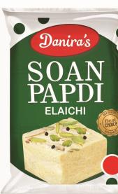 DANIRA'S SOAN PAPDI (and logo) trademark logo