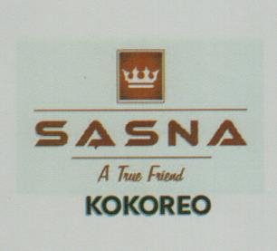SASNA KOKOREO (and logo) trademark logo