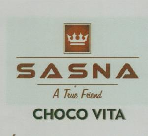 SASNA CHOCO VITA (and logo) trademark logo