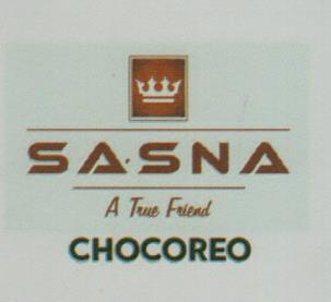SASNA CHOCOREO (and logo) trademark logo