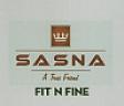 SASNA FIT N FINE (and logo) trademark logo