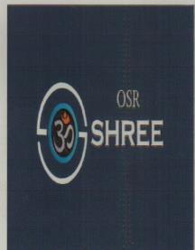 OSR OM SHREE (and logo) trademark logo