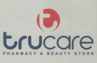TRUCARE PHARMACY & BEAUTY STORE (and logo) trademark logo