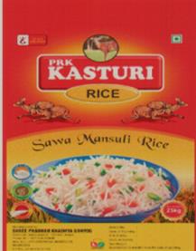 PRK KASTURI (and logo) trademark logo