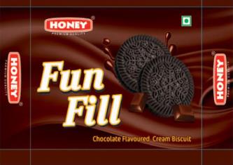 HONEY FUN FILL (and logo) trademark logo