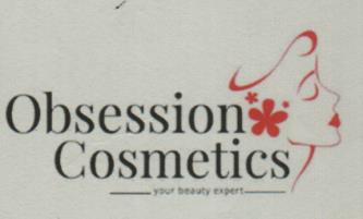 OBSESSION COSMETICS (and logo) trademark logo