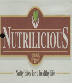 NUTRILICIOUS (and logo) trademark logo