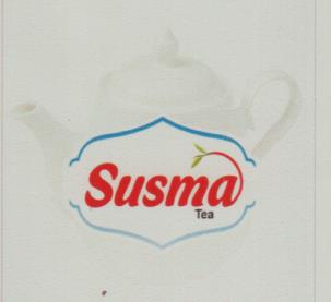 SUSMA TEA (and logo) trademark logo