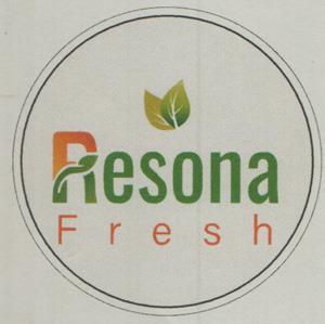 RESONA FRESH (and logo) trademark logo