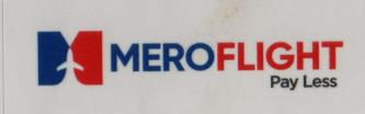 MERO FLIGHT (and logo) trademark logo