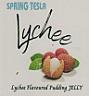 SPRING TESLA LYCHEE (and logo) trademark logo