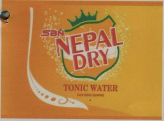 SBN Nepal Dry (and logo) trademark logo