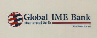 GLOBAL IME BANK (and logo) trademark logo