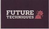 FUTURE TECHNIQUES (and logo) trademark logo