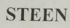 STEEN (and logo) trademark logo