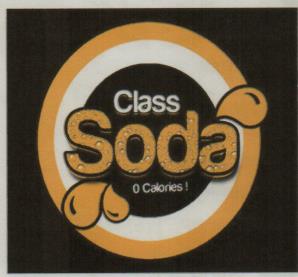 CLASS SODA (and logo) trademark logo