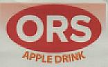 ORS APPLE DRINK (and logo) trademark logo