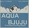 AQUA BJUJU (and logo) trademark logo