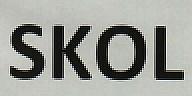 SKOL (and logo) trademark logo