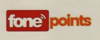 FONE POINTS (and logo) trademark logo