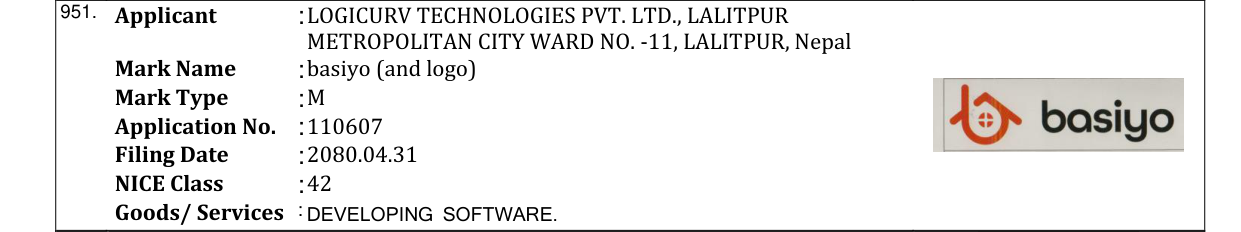 Original bulletin entry for basiyo (and logo)