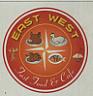 EAST WEST (and logo) trademark logo