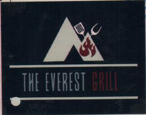 THE EVEREST GRILL (and logo) trademark logo