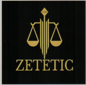 ZETETIC (and logo) trademark logo