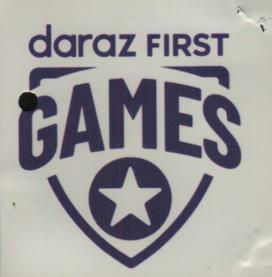 DARAZ FIRST GAMES (and logo) trademark logo