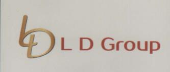 LD GROUP (and logo) trademark logo