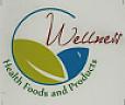 WELLNESS HEALTH FOODS AND PRODUCTS (and logo) trademark logo