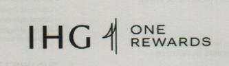 IHG ONE REWARDS (and logo) trademark logo