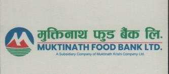 MUKTINATH FOOD BANK LTD. (and logo) trademark logo