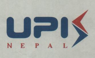 UPI NEPAL (and logo) trademark logo