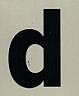 d (and logo) trademark logo